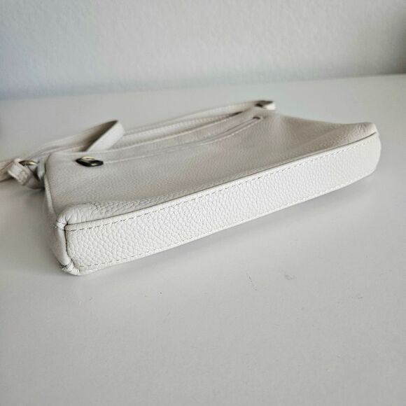 The Sak | Leather Bone Crossbody Stud Zipper Bag Womens - Picture 6 of 7